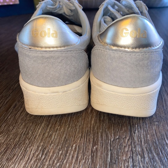 Gola Women's Sneakers in Gray and Gold - Picture 9 of 10